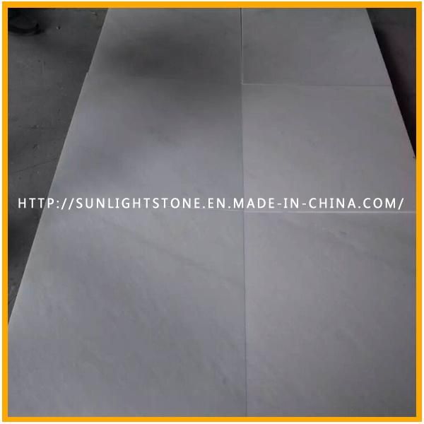 Chinese Snow White Marble Stone Tiles for Wall, Floor, Countertop