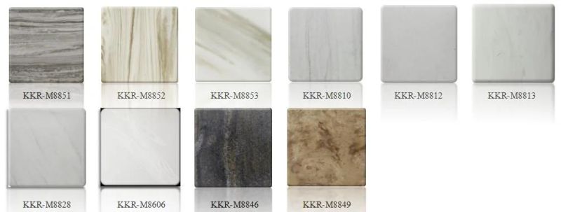 Staron Countertop Material 12mm 3660*760mm Acrylic Solid Surface