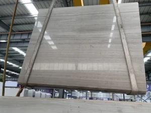 Wooden White Marble Slabs for Project