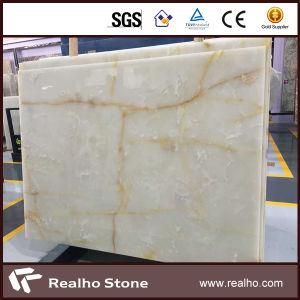 Big Stone Slab Snow White Onyx