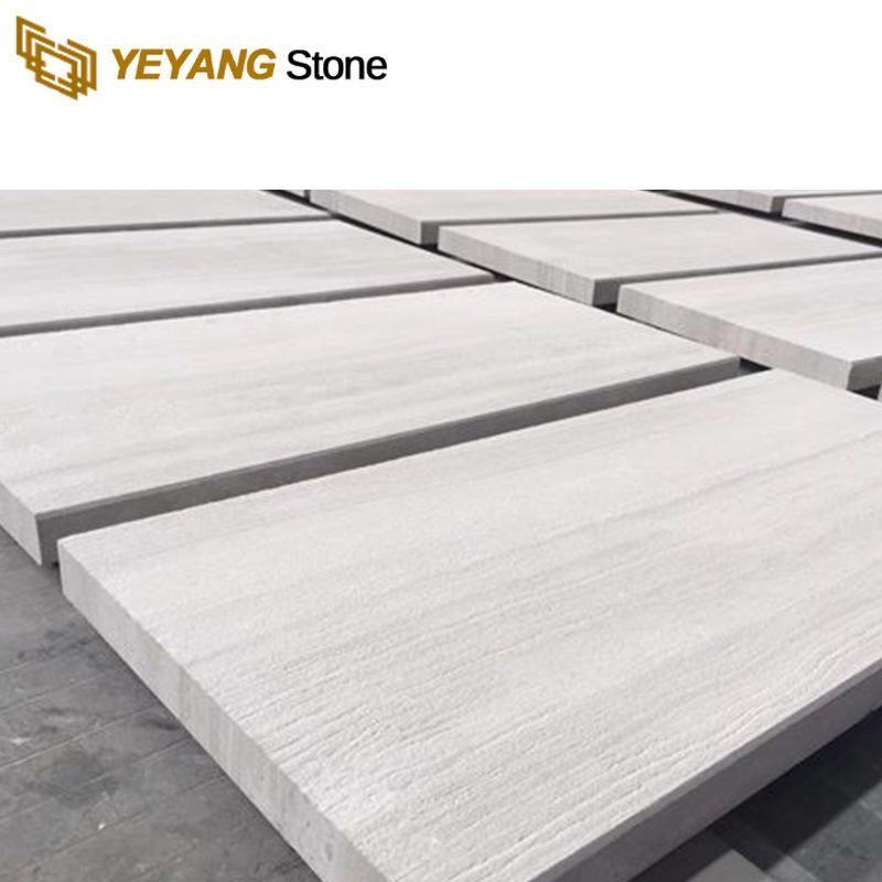 China Grey Serpeggiante, White Wooden Marble Slabs and Tiles