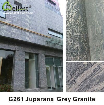 G261 Juparana Grey Polished Wall Cladding Granite Tile