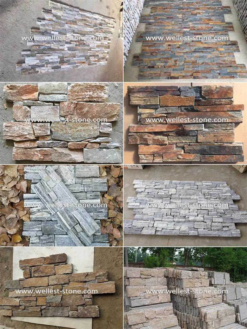 Grey Granite Natural Stone Cladding for Wall Facade