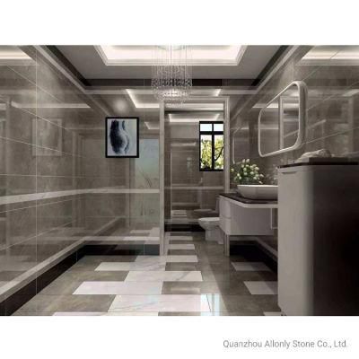 Natural Bathroom and Lobby Dora Grey Marble Flooring Design for Stair /Floor/Wall Tile