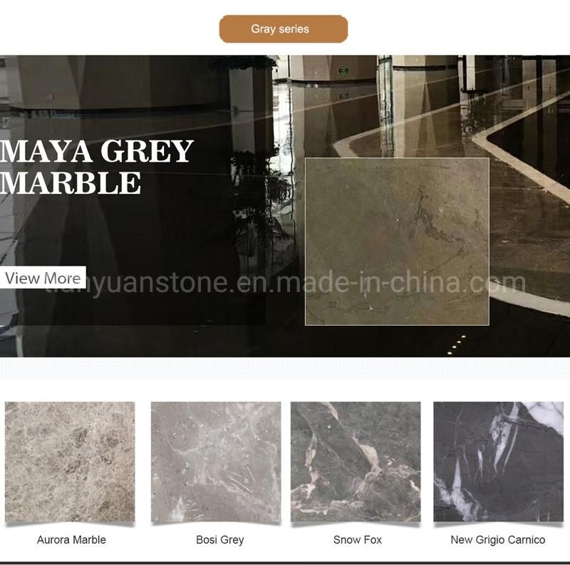 China Factory Grade a Laura Black Gold Veins Marble for Floor