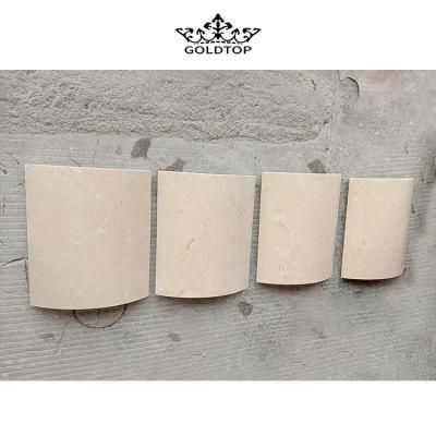 Crema Marfil Marble for Hotel/Reception/Restaurant Table/Worktop Flooring/Wall Tiles