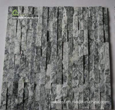 Poetic Lotus Green Marble Culture Stone for Wall Decorating/Cladding