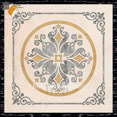 China Wholesale Price Marble Stone Mable Tile Square Floor Medallions