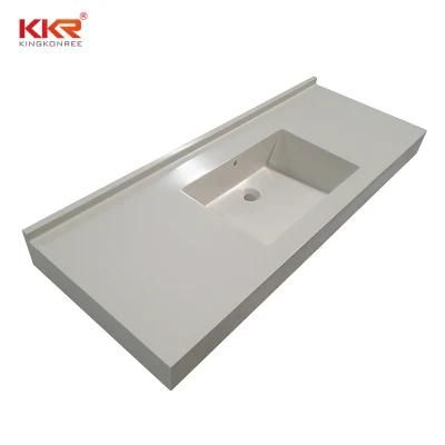 Custom Made Corian Acrylic Solid Surface Bathroom Vanity Counter Top
