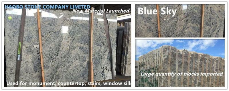 New Material Blue Sky Granite Slabs and Tiles