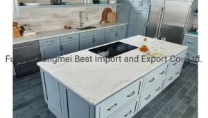 White/Yellow/Brown/Black/Grey/Blue/Red/Pink Solid Surface Countertop with Eased Edge