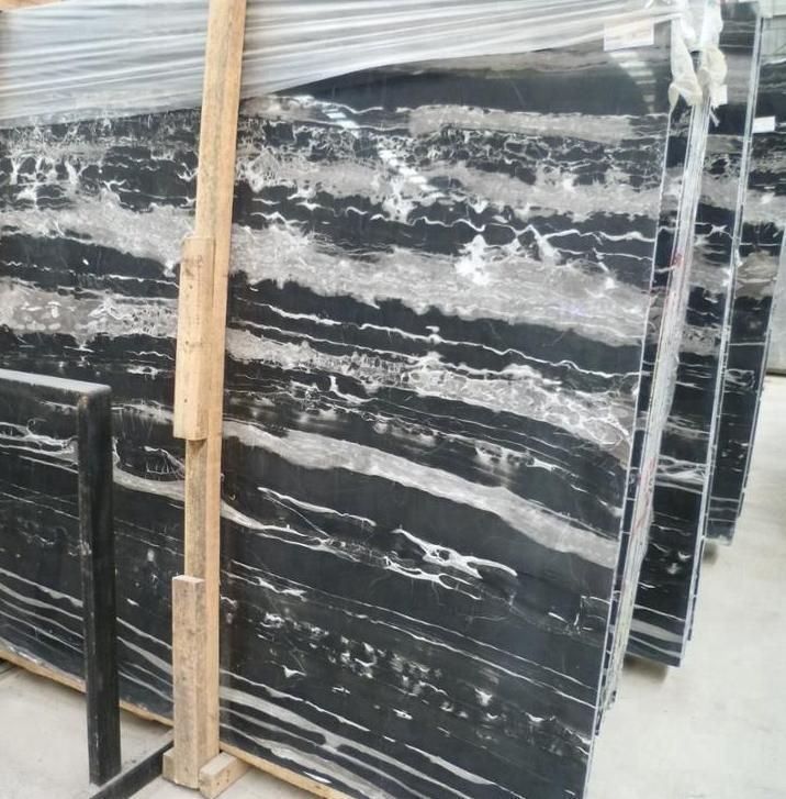 Customized Single Hole Wash Basin Sink Rectangular Black Marble Wash Hand Basins Bathroom Vanities Countertops Vanity Tops