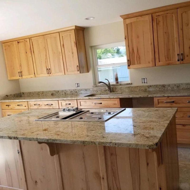 Colonial Gold Granite Slab for Kitchen Countertop
