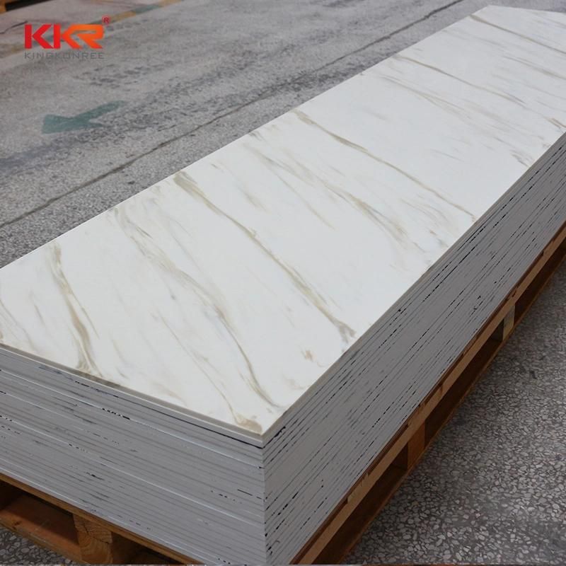 20 Years Factory Corian Solid Surface 6mm 12mm Acrylic Solid Surface Sheet Vanity Top/ Kitchen Countertop Solid Surface Sheets Wholesale