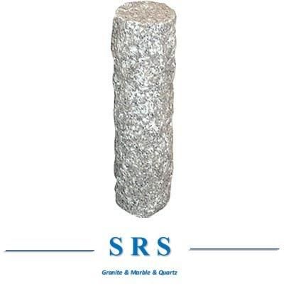 Customize Natural Grey Granite Palisade Pillar Fence
