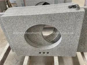 G603 crystal Grey Granite Vanity Top for Home Decoration/Hotel Project