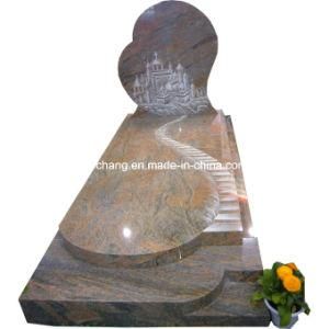 Popular Granite Tombstone Monument Headstone for European Style