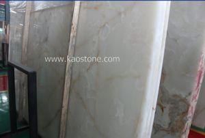Natural White Onyx Marble for Flooring &amp; Vanity