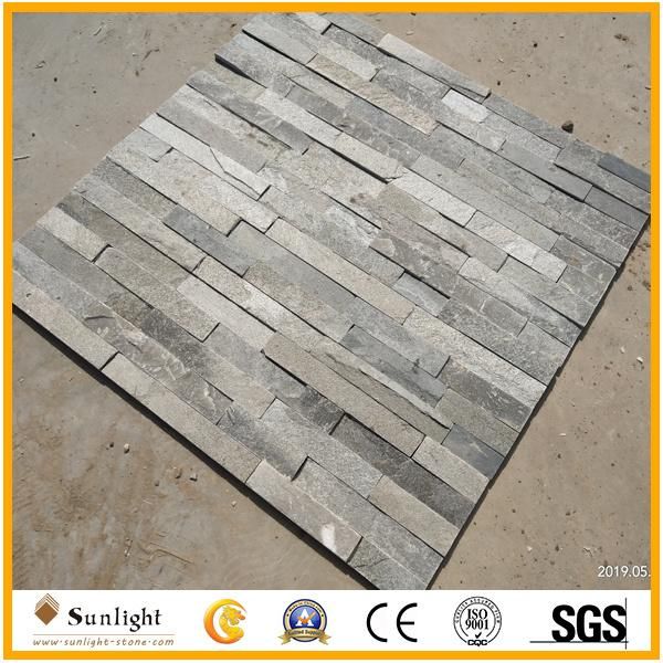 White Quartzite/Slate Culture Stone for Wall Facade Tiles