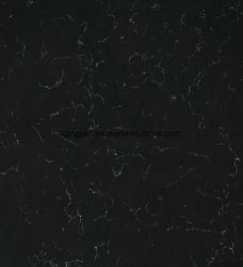 Popular Chinese Manufacturer Marble-Like White Vein Recomposed Artificial Quartz Slab