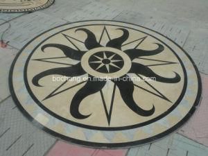 Marble Pattern Waterjet Medallion for Flooring