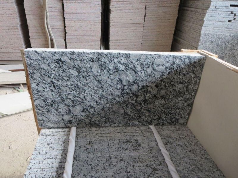 Spray White / Sea Wave Flamed Granite Kitchen Floor /Wall Tile
