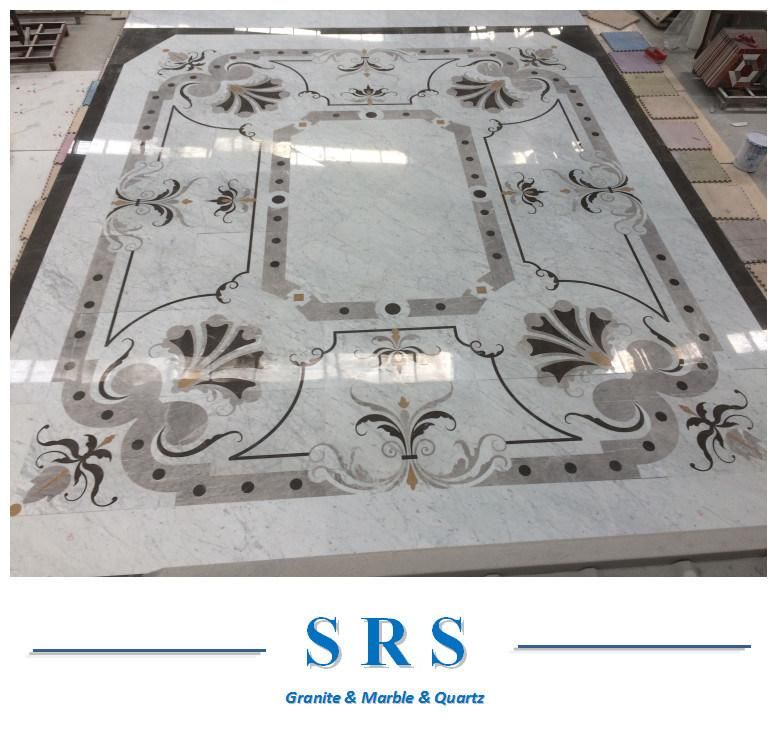 Natural Stone Bianco Carrara Volakas Ariston Athens Calacatta White Marble for Interior Flooring/Wall/Background/Countertop/Stair