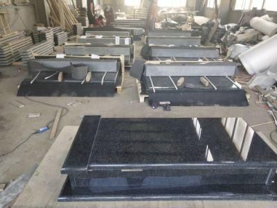 Cheap Price China Black Granite Tombstone Monument Headstone