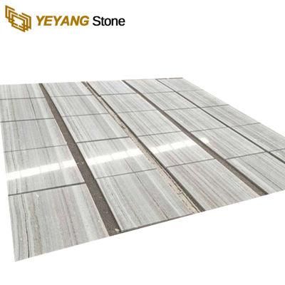 China Natural Stone Crystal Wooden White Marble for Interior/Floor/Wall/Tiles/Slabs