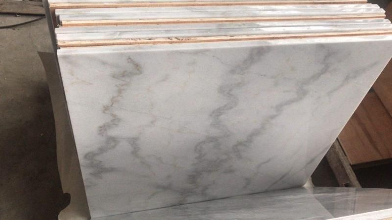 Natural Stone Chinese Polished Guangxi/Bianco Carrara White Marble