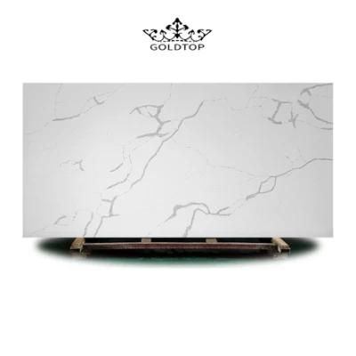 London White Bathroom Vanity Wall Panels Kitchen Countertops Island Worktop Table Tops Artificial Stone Tiles Quartz Slabs