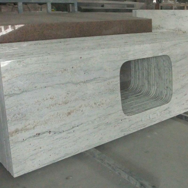 Polished Brazil Old Quarry Granite Floor Tiles 60X60 Price River White Granite for Sale