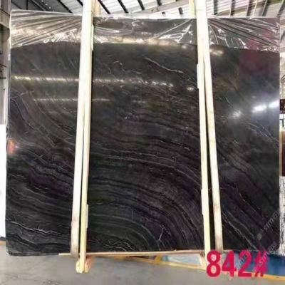 Wholesale China Polished Natural Stone Flooring Tiles Wood Grain Marble