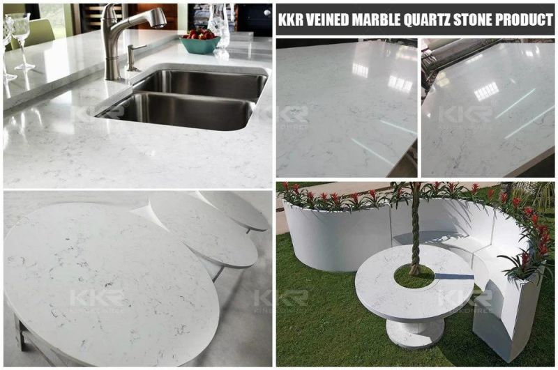 Sparkle Artificial Marble Stone Kitchen Quartz Stone Countertops