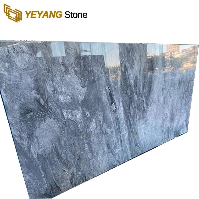 Natural Tile Kitchen Top Marble Tile Grey/Blue/White Natural Stone Building Material Factory