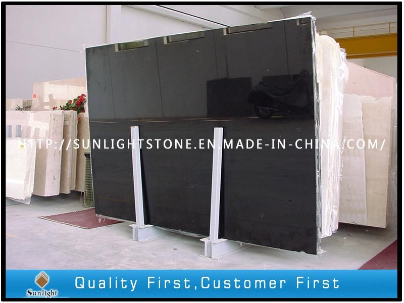 China Black Wooden Vein Marble Floor Tiles for Kitchen/Bathroom Decorative