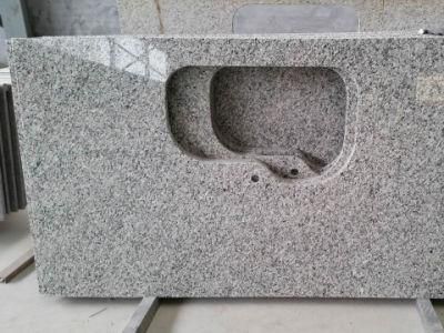 White/Grey Granite Countertop Kitchen Top/Bathroom/Vanity/Table Top