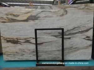 Bookmatched Dolion White Marble Slabs &amp; Tiles for Projects