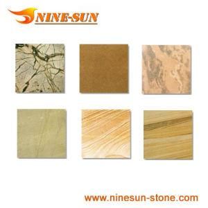 Wooden Sandstone Tile &amp; Sandstone Slab