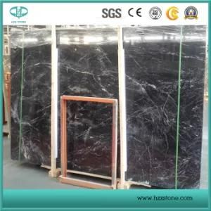 Italy Black Marble, Black Marble Big Slabs, Tiles, Counter Top for Sale