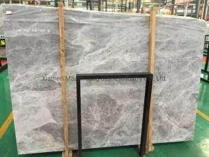 Luna Hermes Grey/Emperador Ash Gray Marble Stone Slab