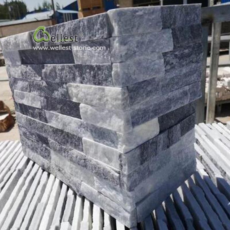 Cloudy Grey Quartzite Wall Stone Panel Ledge Stone Culture Stone