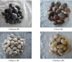 Natural White River Pebble Stone Size 2-3cm /3-5cm /5-8cm for Landscaping