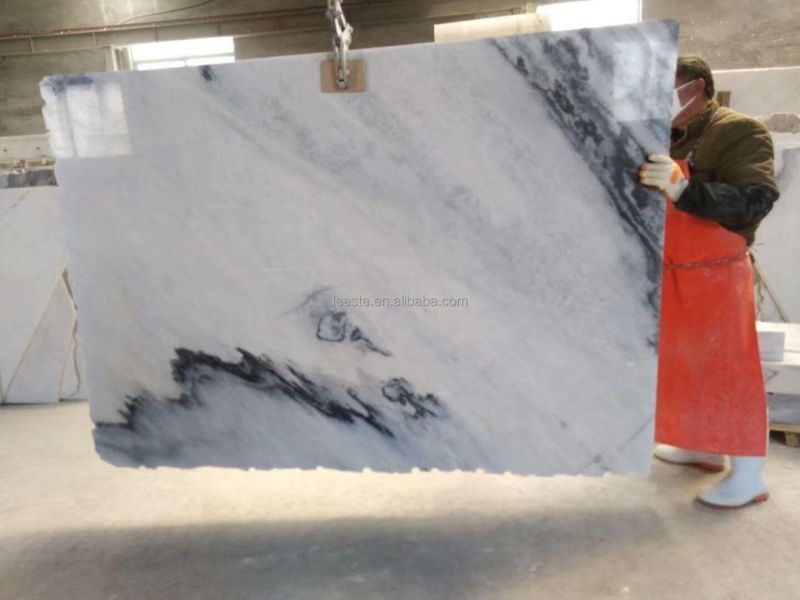 Cheap Cloudy Grey Marble White Wave Marble with Grey Vein