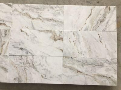 Chinese Polished Xiangxue White Marble Tiles