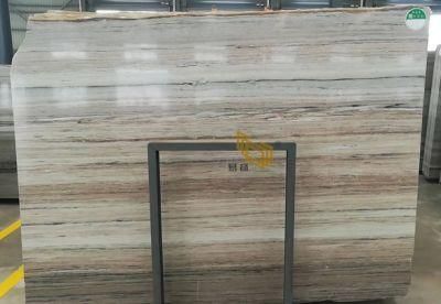 Luxury Crystal Wood Marble Slabs/Tiles Stone Countertops/Countertop for Kitchen Project Wholesale