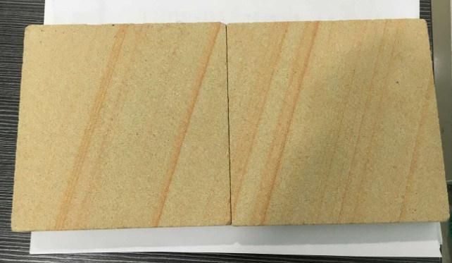 Wooden Yellow Sandstone for Floor/Wall Tile Building Materials