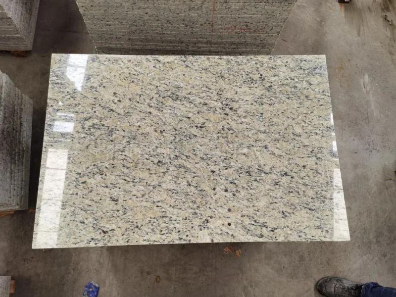 Santa/Giallo Cecilia Granite Stone Kitchen/Cabinet Worktop Bathroom Vanity Top Countertop