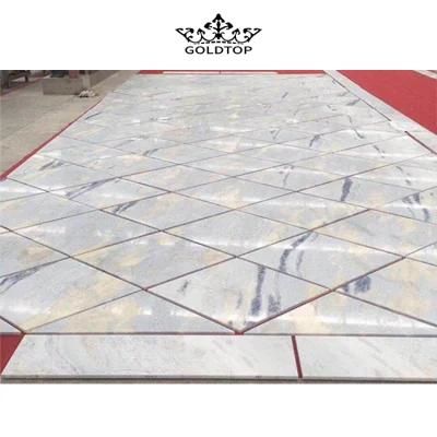 Strong Practicality Natural Stone Polished/ Honed Surface Bathroom/Kitchen /Living Room Countertop Blue Sky Marble for Home