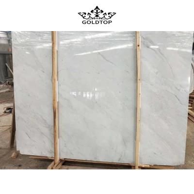Natural Stone Wholesale Polished Volakas White Marble Tabletop /Wall Tiles/Slab Tiles/Floor Tiles/Countertop